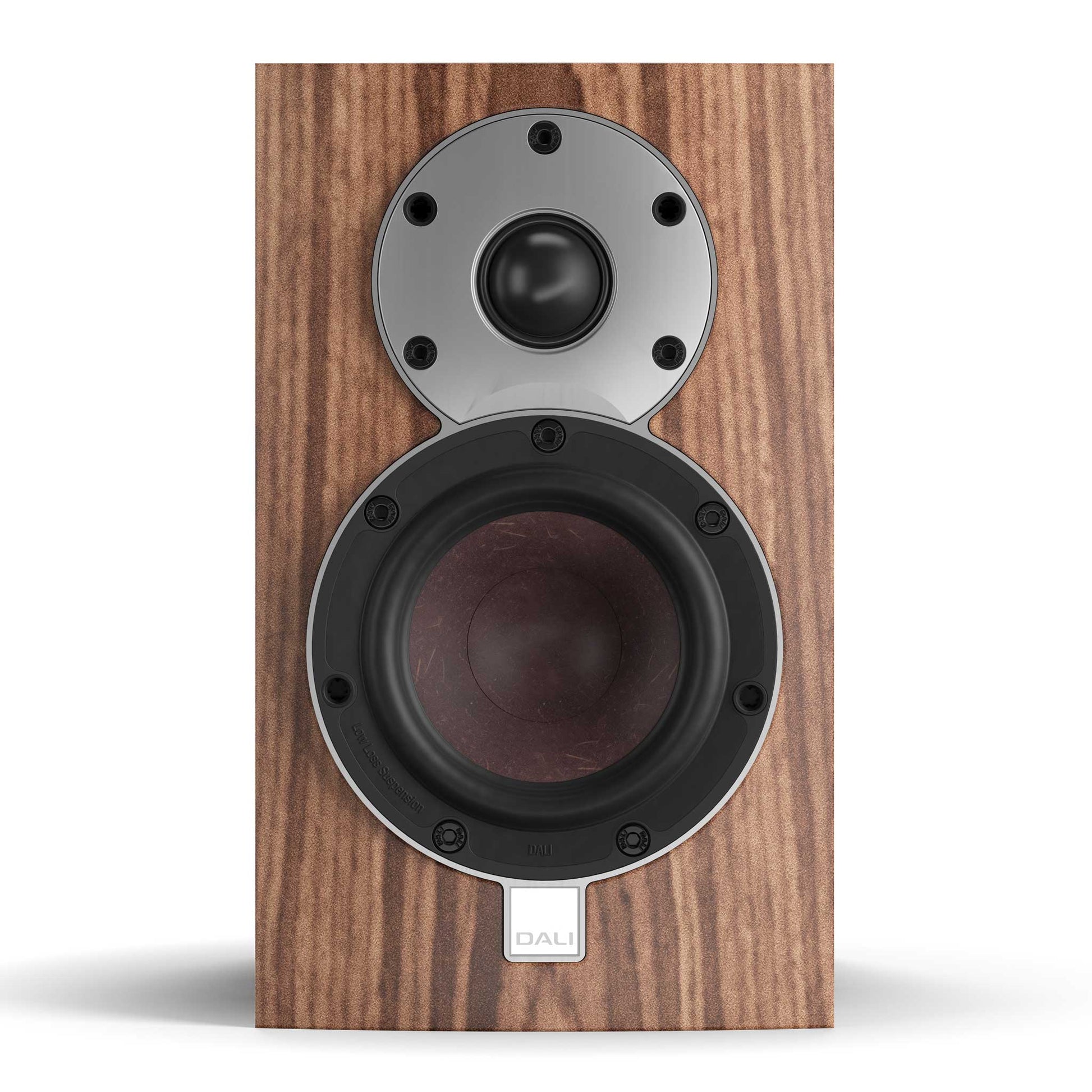 Dali Menuet Walnut Front View