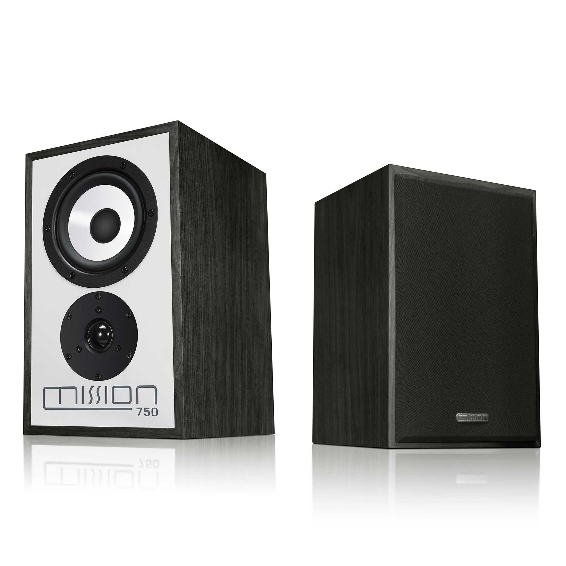 Mission 750 Bookshelf Speakers Black 