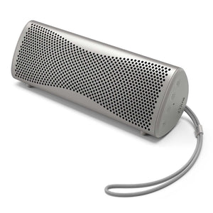 KEF Muo Silver Dusk Angled View