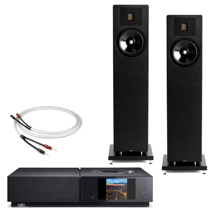 Naim Uniti Nova with Neat Acoustics Elite Classic Black