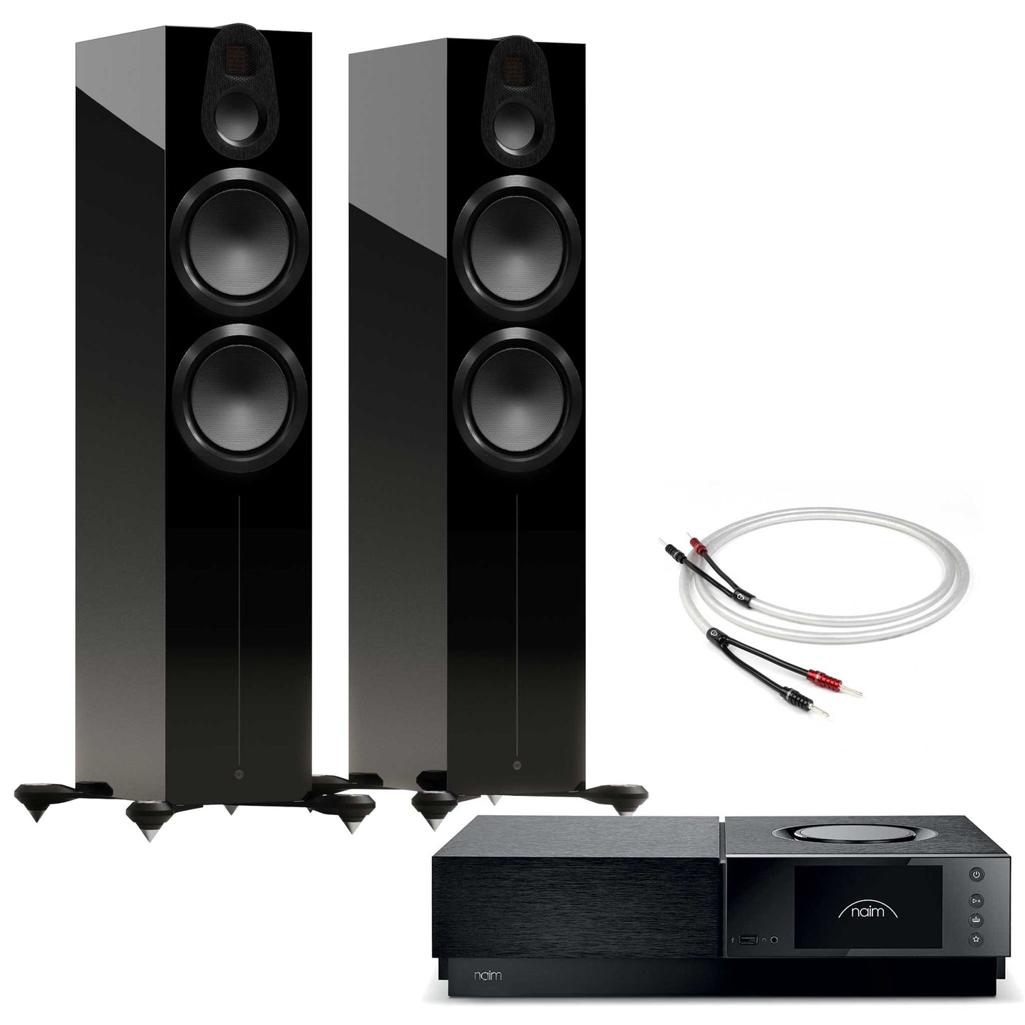 Naim Uniti Nova PE With Monitor Audio Gold 500 6G Speakers