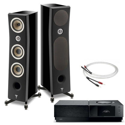 Naim Uniti Nova PE with Focal Kanta No2 Black - Black