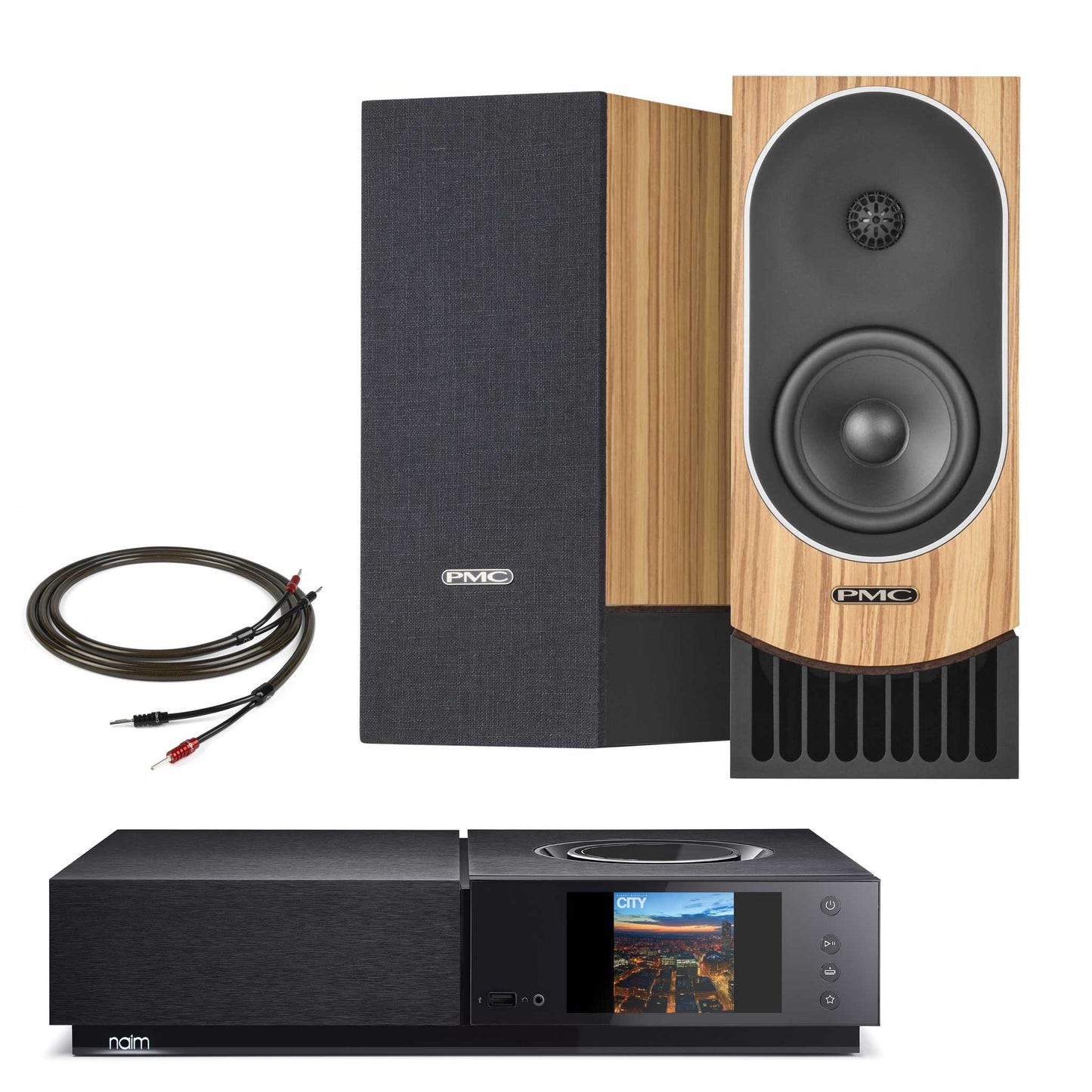 Naim Uniti Nova with PMC Prophecy 1 Mediterranean Oak
