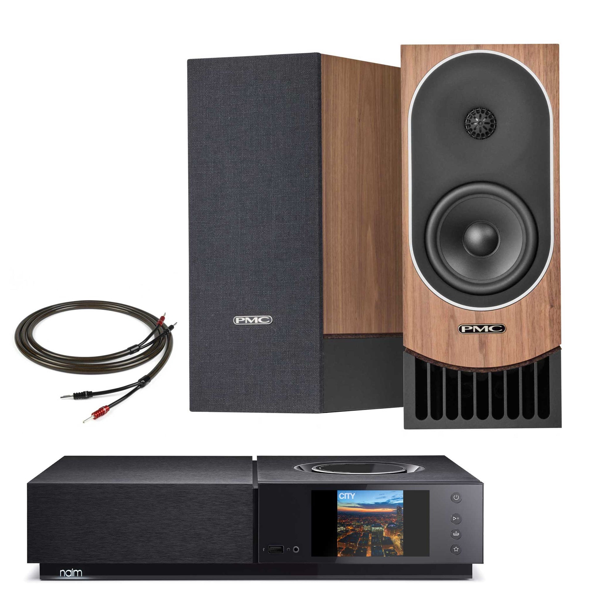 Naim Uniti Nova with PMC Prophecy 1 Natural Walnut