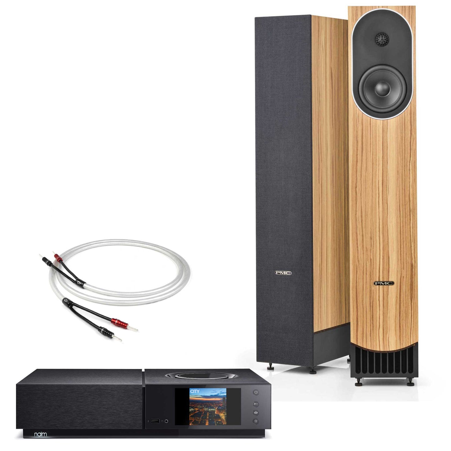 Naim Uniti Nova with PMC prophecy5 Mediterranean Oak