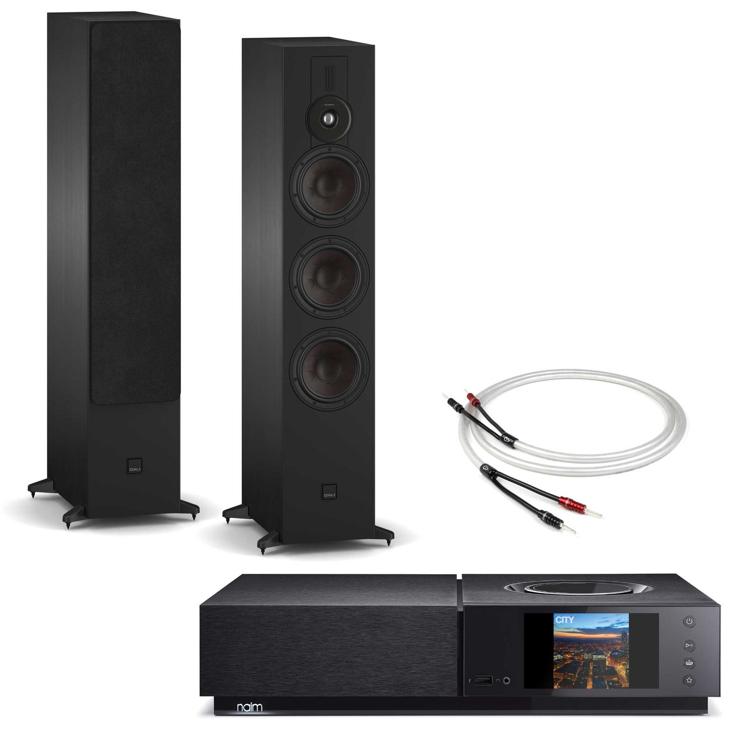 Naim Uniti Nova With Dali SONIK 9 Black