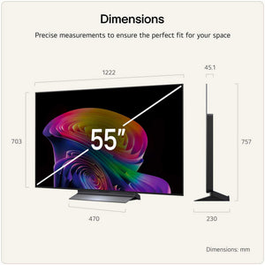LG OLED55C66LB Specs