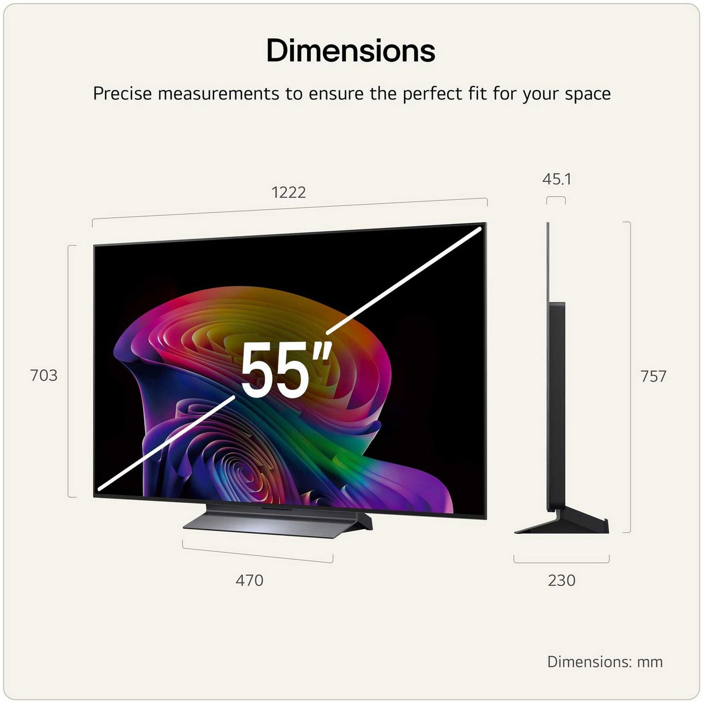 LG OLED55C66LB Specs