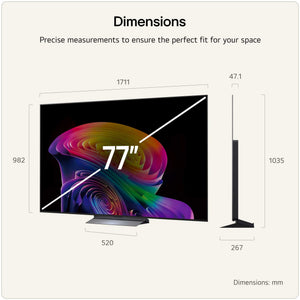 LG OLED77C66LB Specs