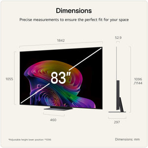 LG OLED83C66LB Specs