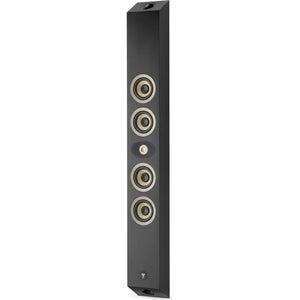Focal On-Wall 302 Black Satin Angled View