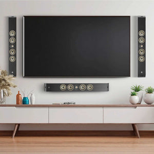 Focal On-Wall 302 Black Satin Room Setting