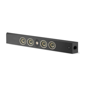Focal On-Wall 302 Black Satin Horizontal View