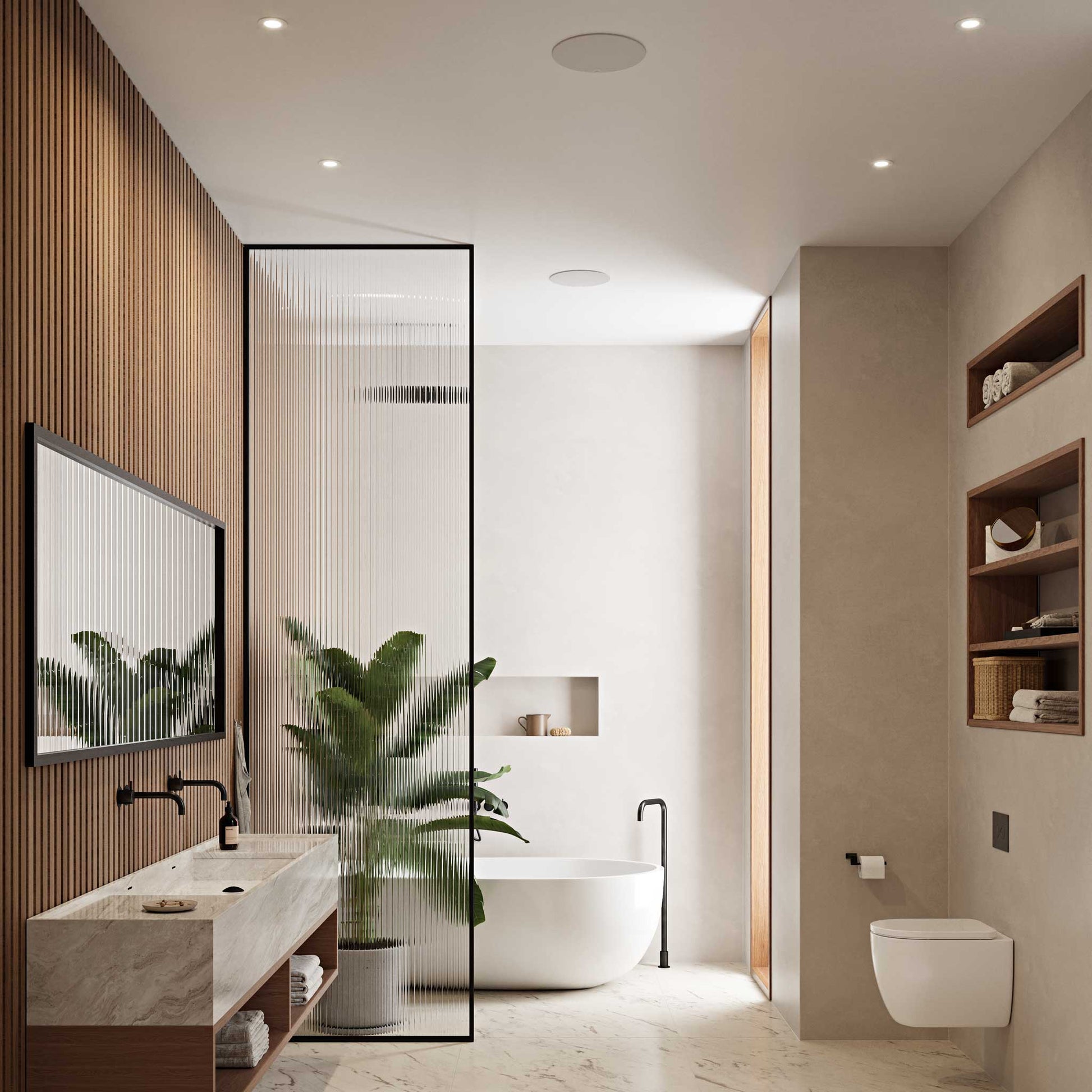 Dali Phantom E-60 WR Bathroom Setting