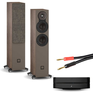 Bluesound Powernode (N331) Black with Dali SONIK 5 Walnut