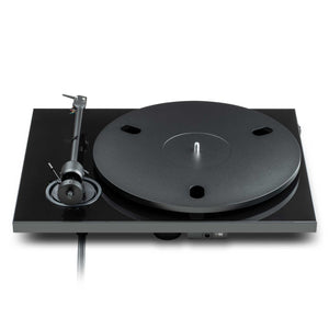 Pro-Ject E1.2 Turntable Black Rear View