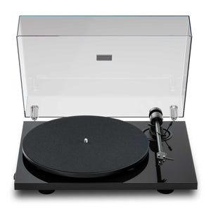 Pro-Ject E1.2 Turntable Black Lid On