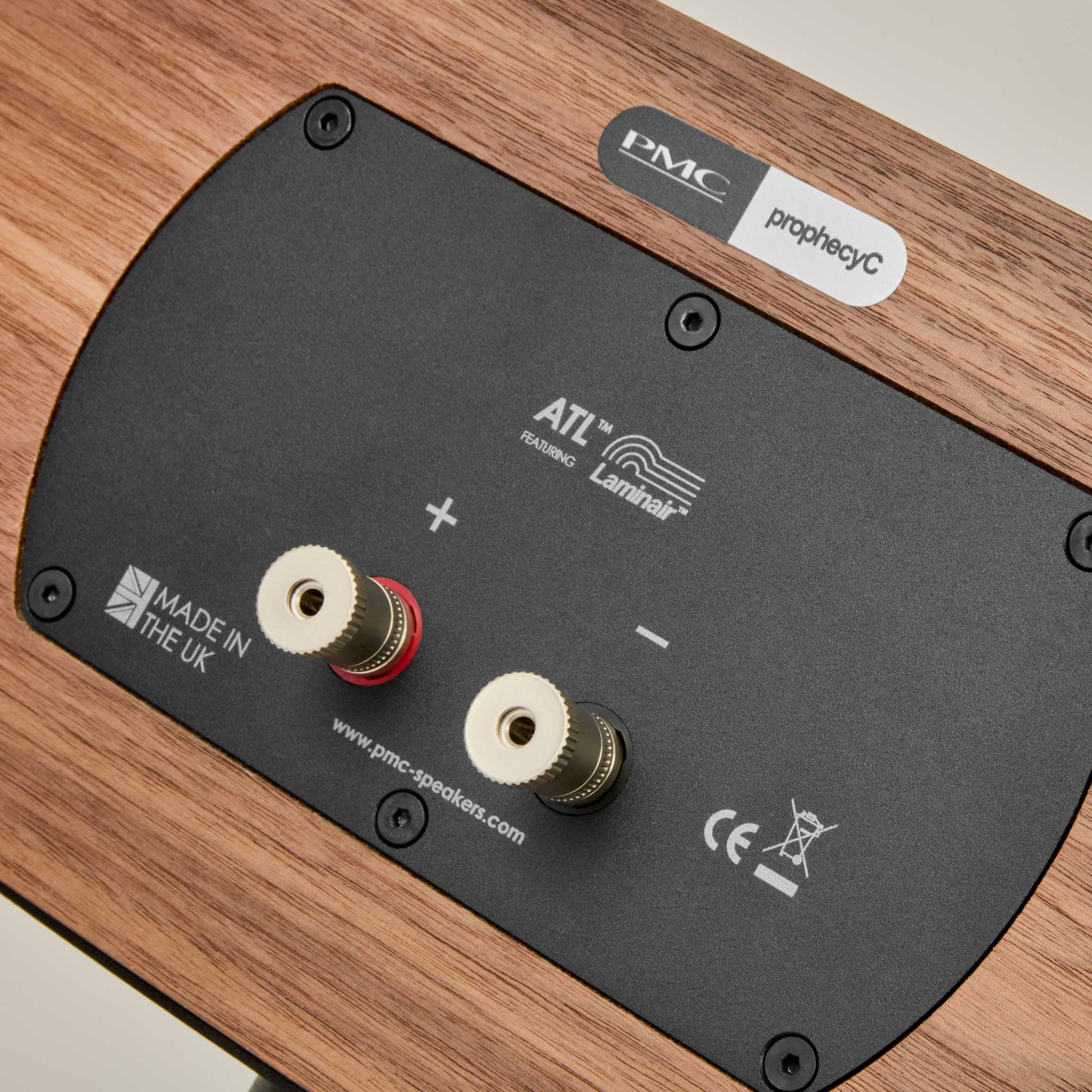 PMC Prophecy C Natural Walnut Rear Detail