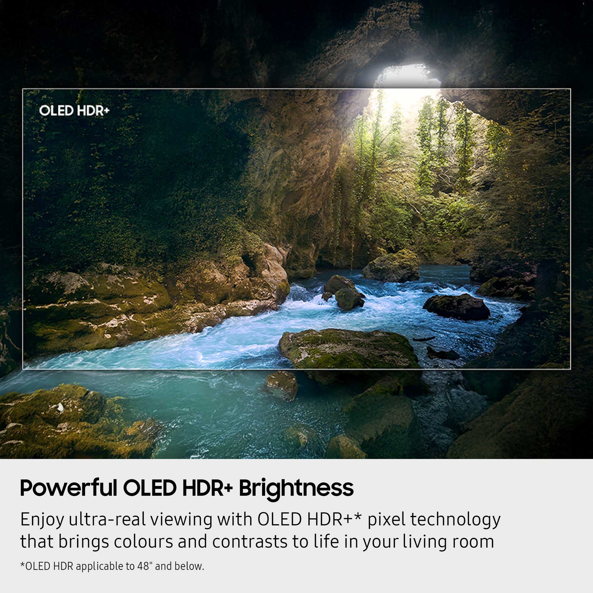 Samsung S90F OLED TV HDR Brightness
