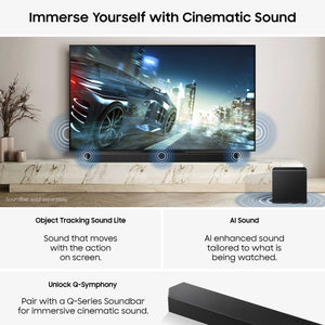 Samsung QN73H Cinematic Sound