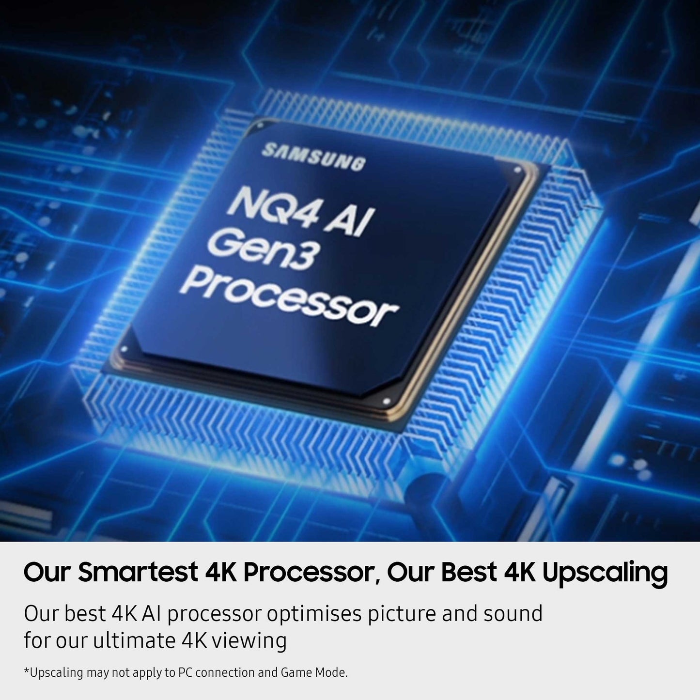 Samsung QN90F NQ4 AI Gen3 Processor