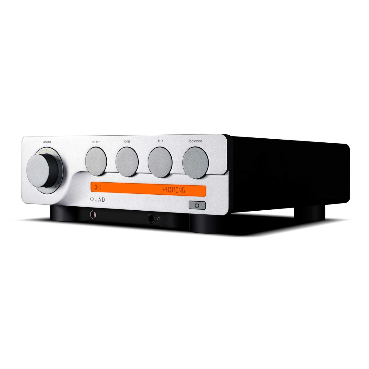 Quad 3 Integrated Amplifier Silver Profile View