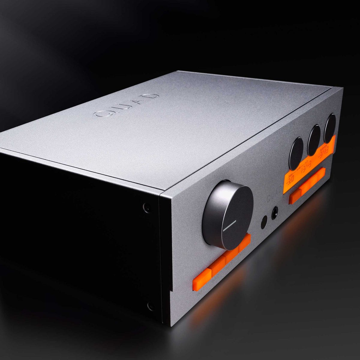 Quad 33 Pre-Amplifier Side Profile