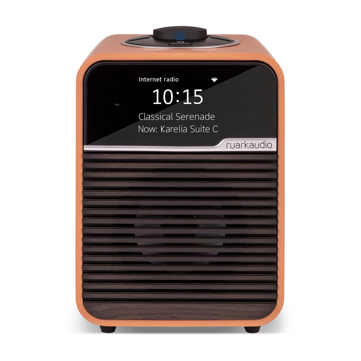 Ruark Audio R1S Smart Radio Terracotta Front View