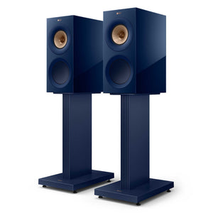 KEF R3 Meta Indigo Gloss On S3 Stands