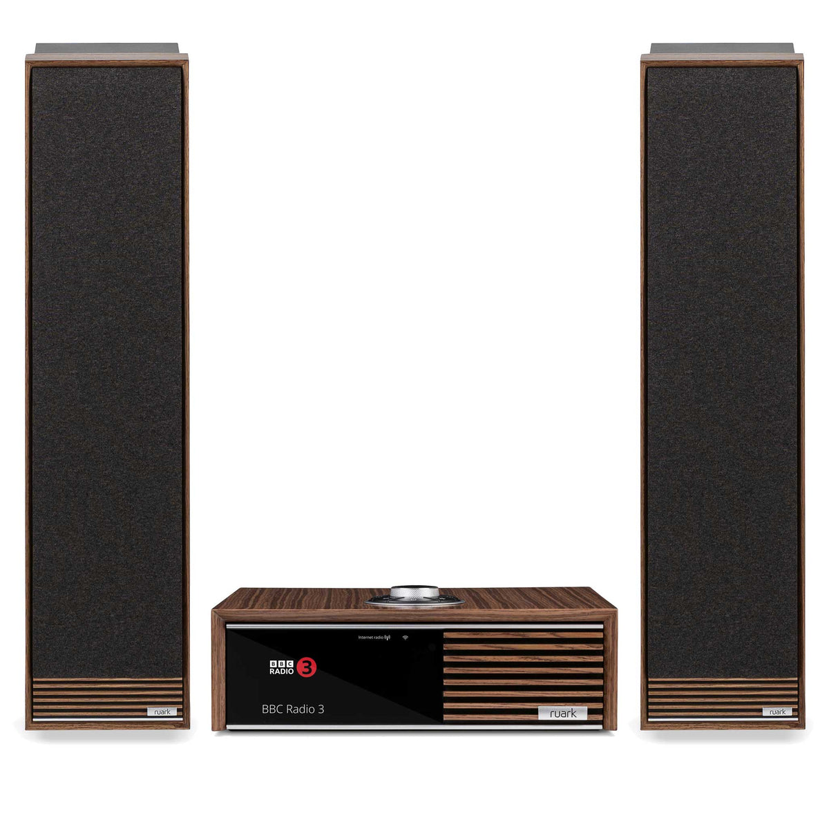 Ruark Audio R610 & Talisman-R Speakers Rich Walnut