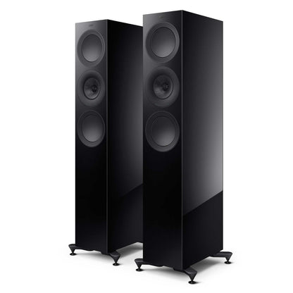 KEF R7 Meta Black Gloss Pair