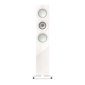 KEF R7 Meta White Gloss Front View