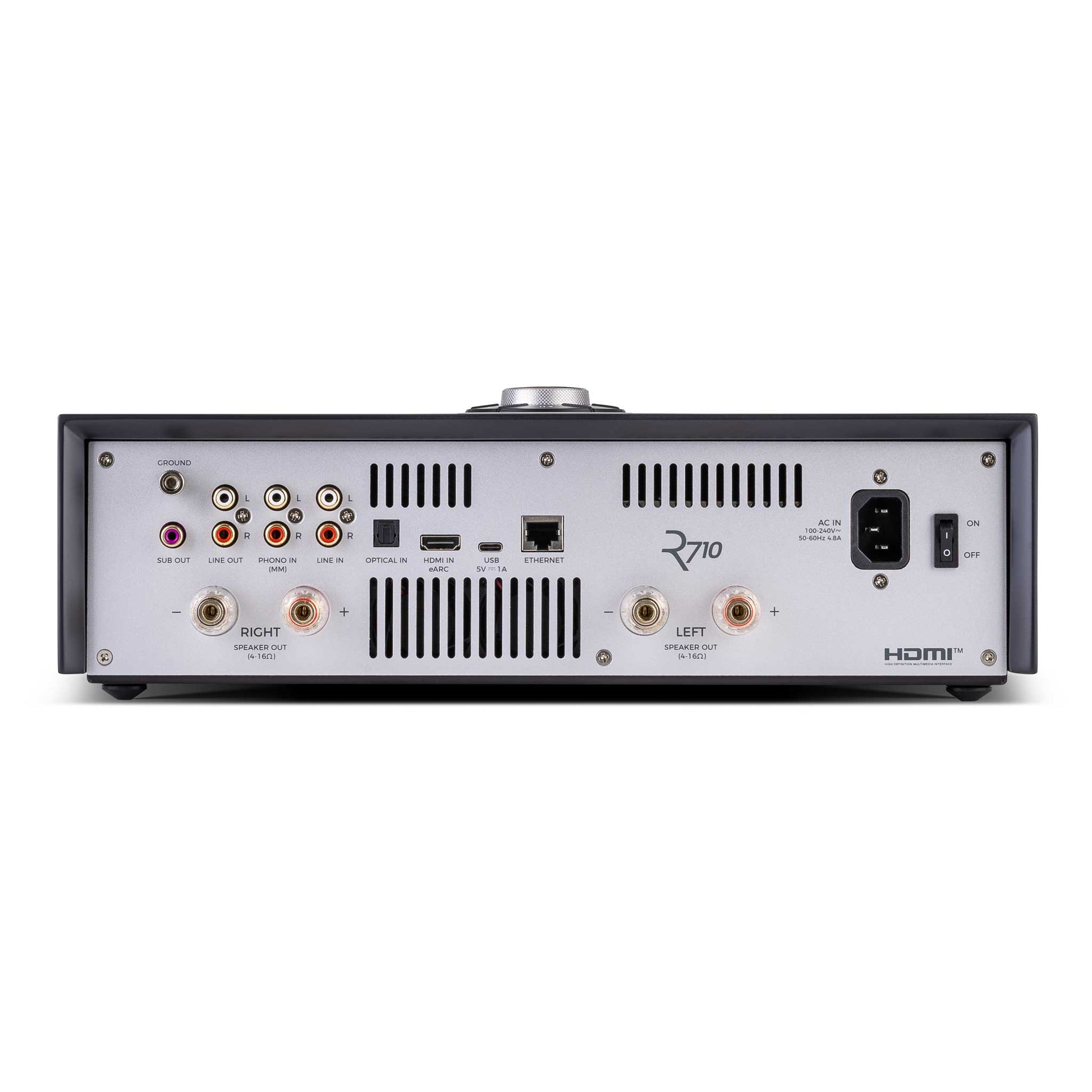 Ruark Audio R710 Charcoal Rear View