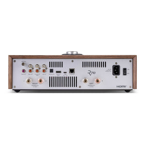 Ruark Audio R710 Fused Walnut Rear View