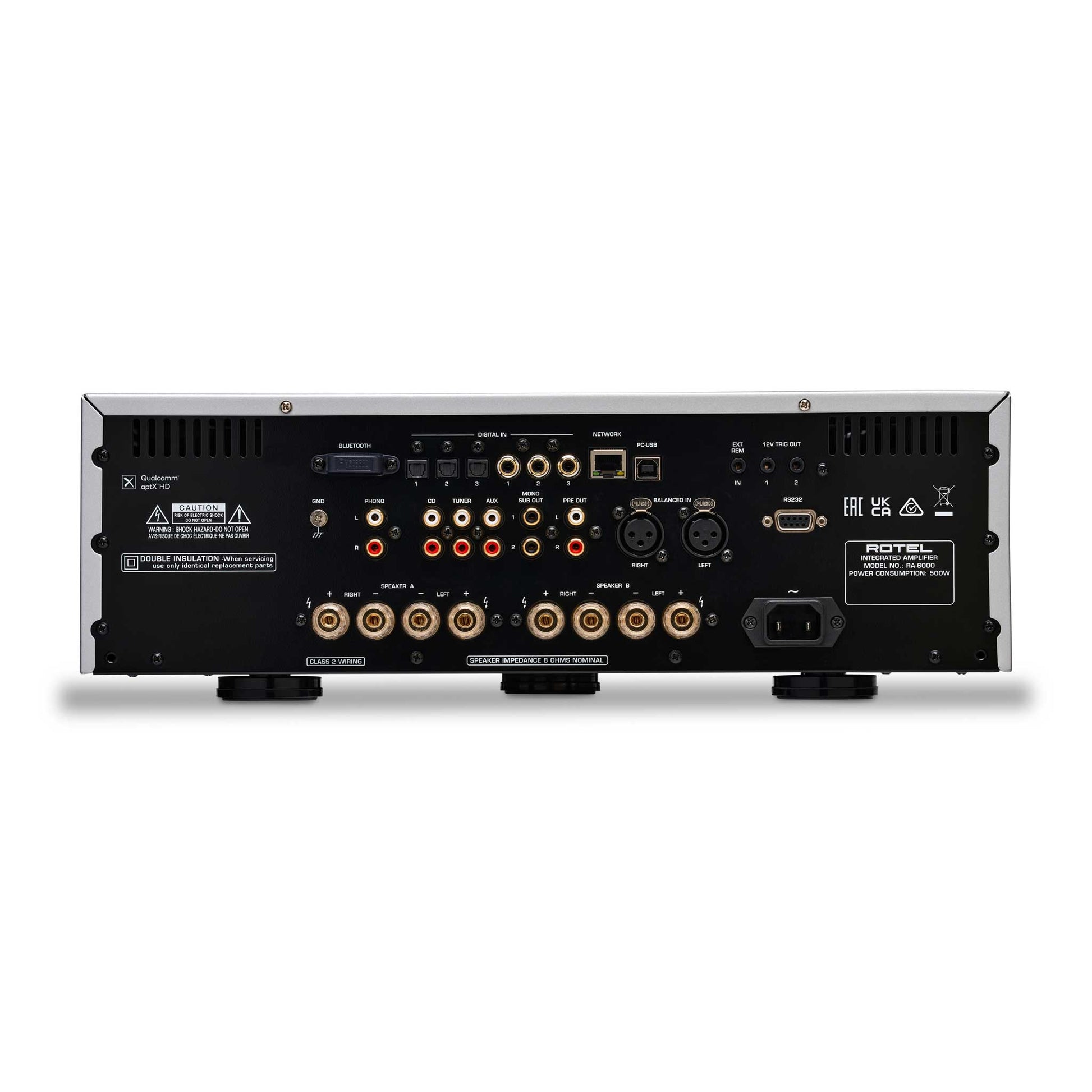 Rotel RA-6000 Rear View