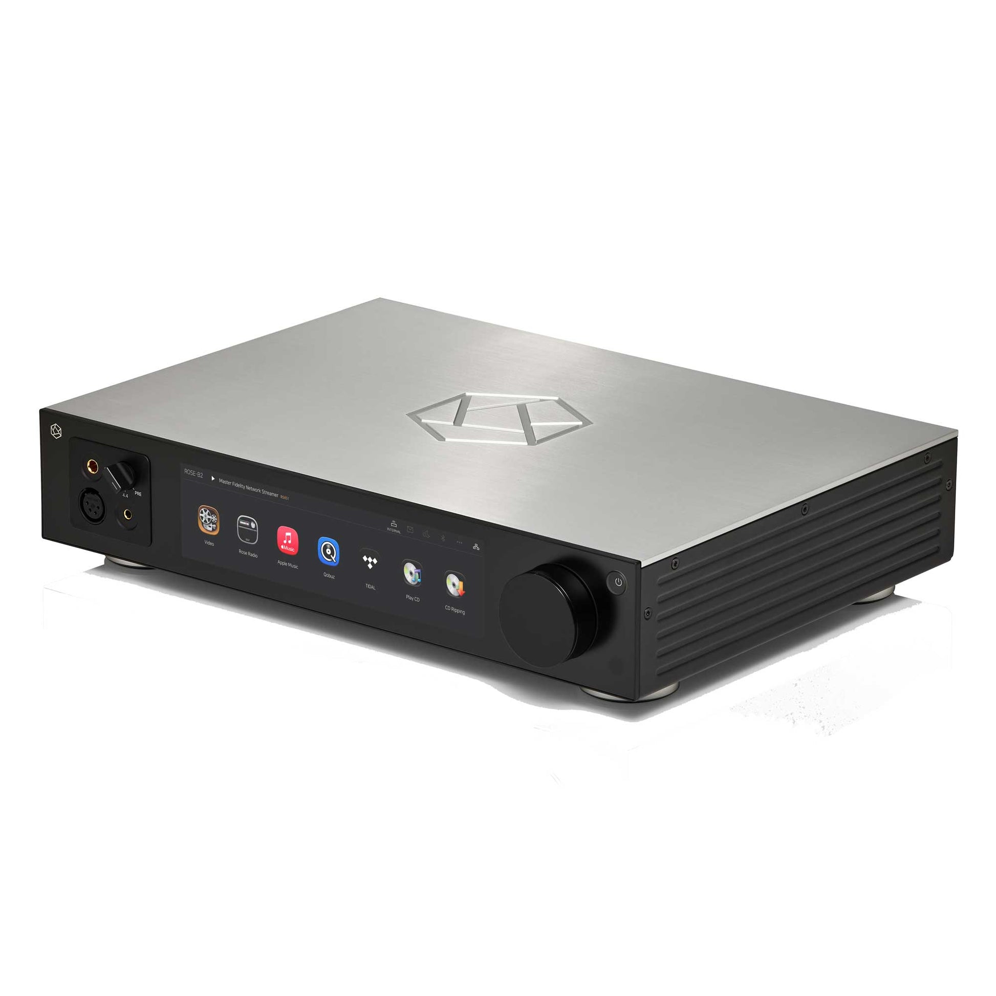 HiFi Rose RS451 Silver Angled View