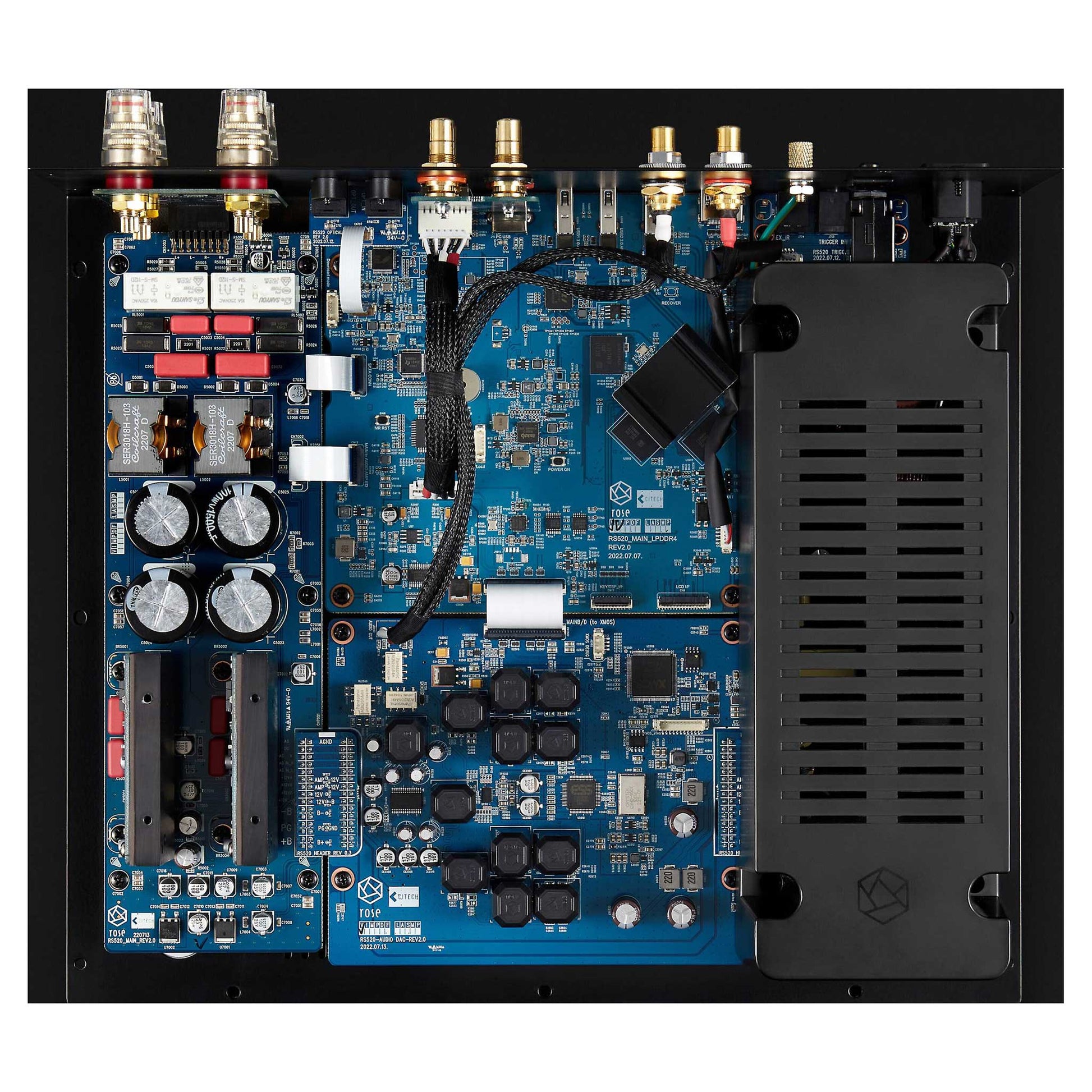 HiFi Rose RS520 Internal View