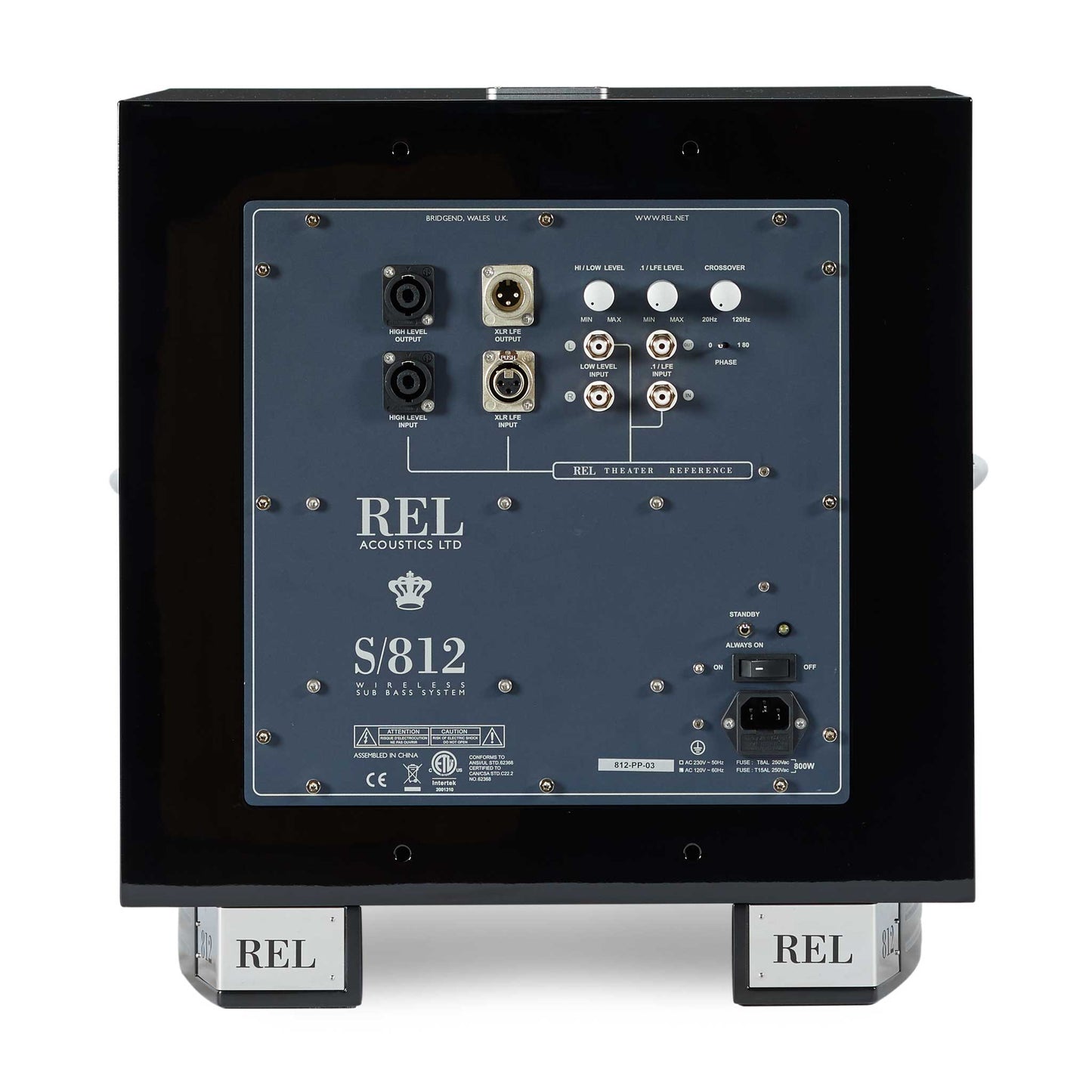 REL S/812 Rear