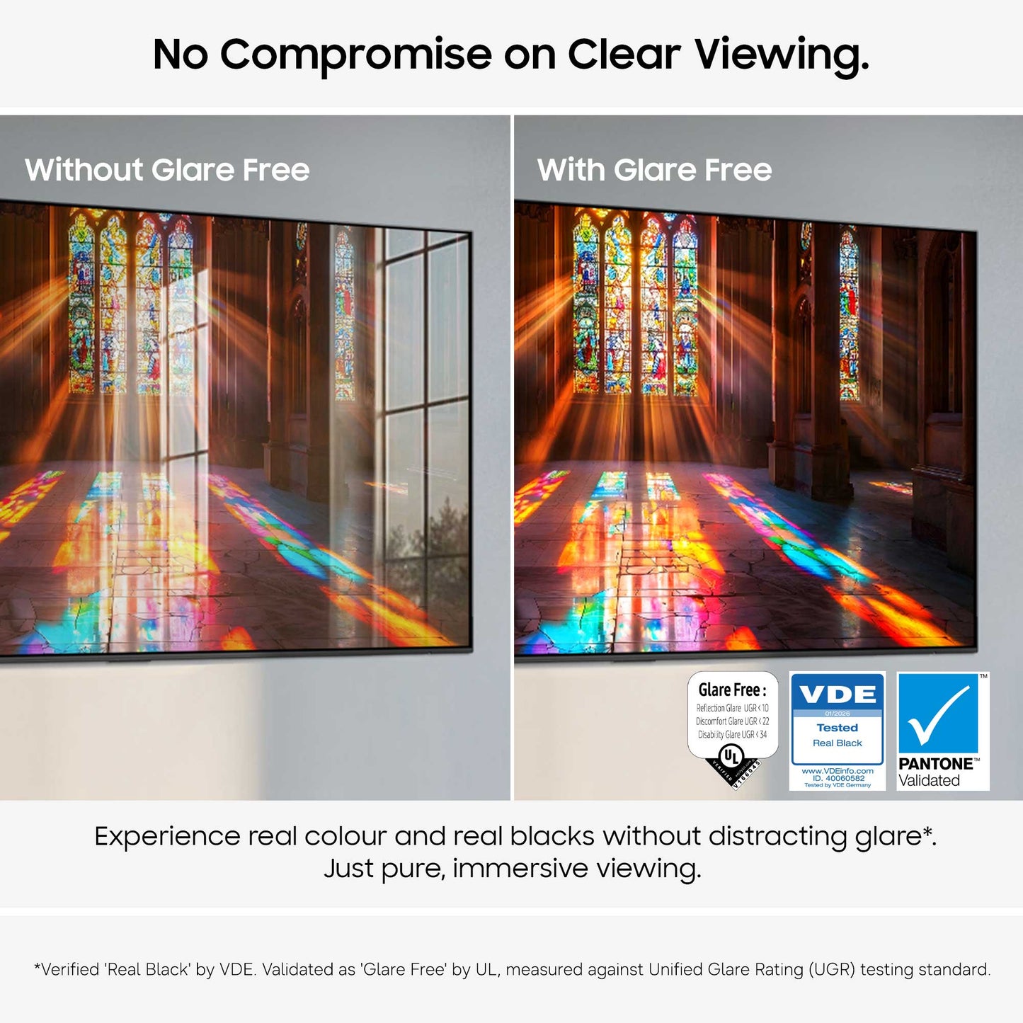 Samsung S90H Glare Free