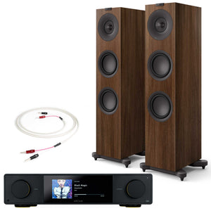 Arcam SA35 with KEF Q7 Meta Walnut