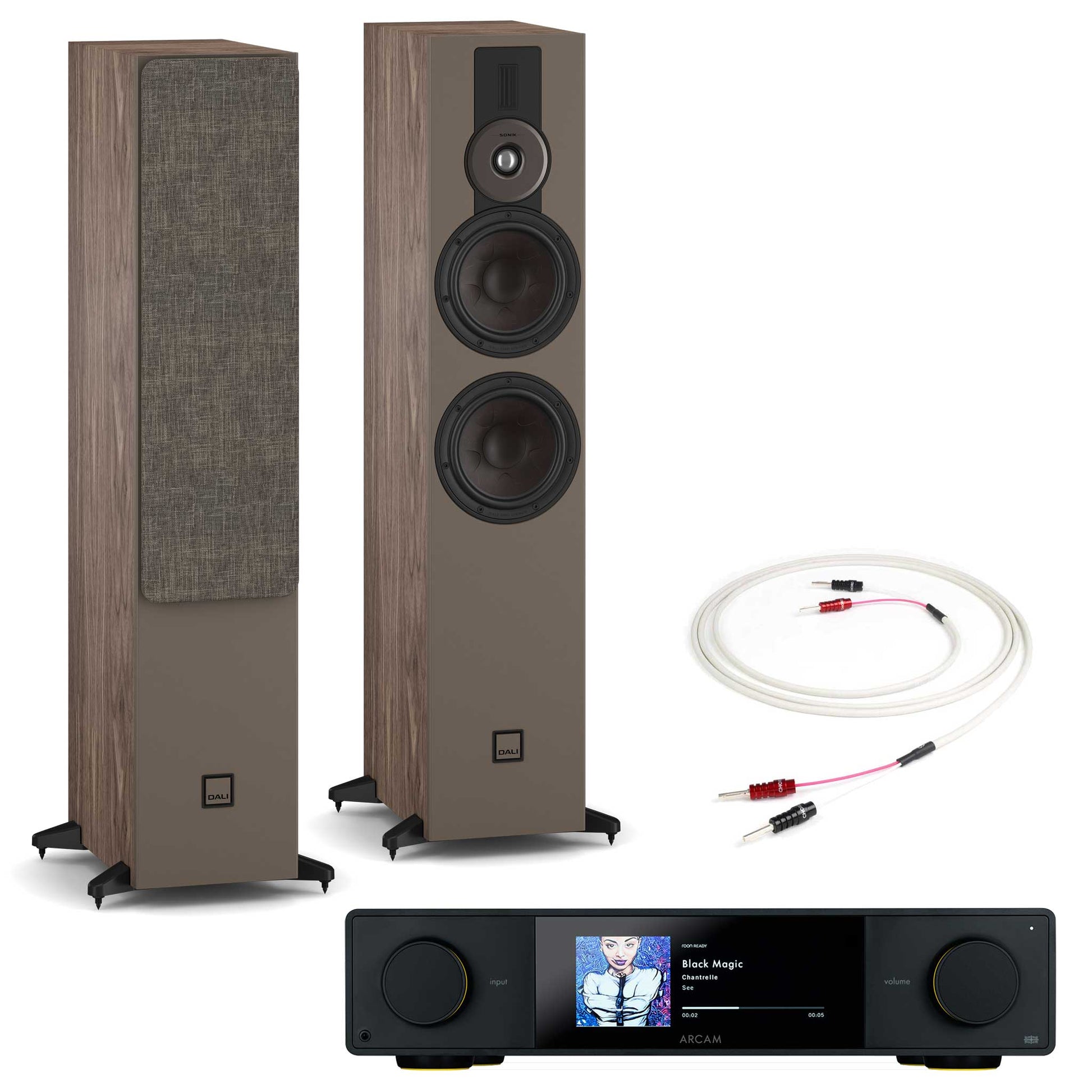 Arcam SA35 with Dali SONIK 7 Walnut