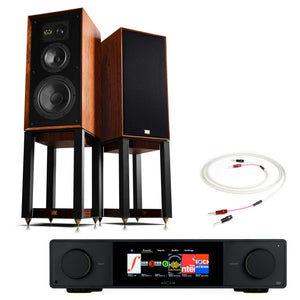 Arcam SA35 with Wharfedale Super Linton Mahogany
