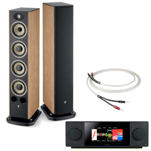 Arcam SA45 with Focal Aria Evo X N°3 Prime Walnut