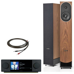 Arcam SA45 with PMC Prophecy 5 Natural Walnut