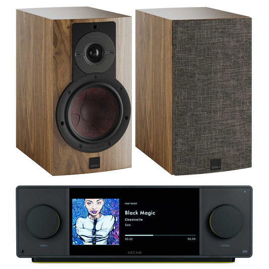 Arcam SA45 with Dali Rubikore 2 Natural Walnut