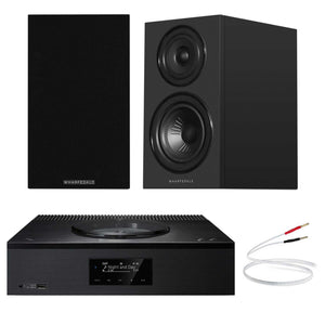 Technics SA-C600 Black with Warfedale Diamond 12.1 Black