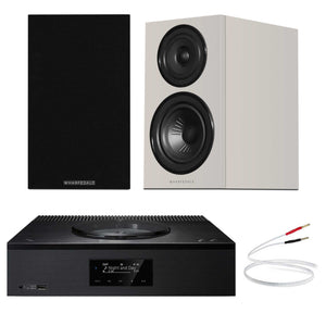 Technics SA-C600 Black with Warfedale Diamond 12.1 Grey