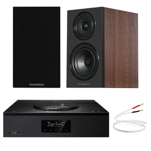 Technics SA-C600 Black with Warfedale Diamond 12.1 Walnut