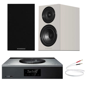 Technics SA-C600 Silver with Warfedale Diamond 12.1 Grey