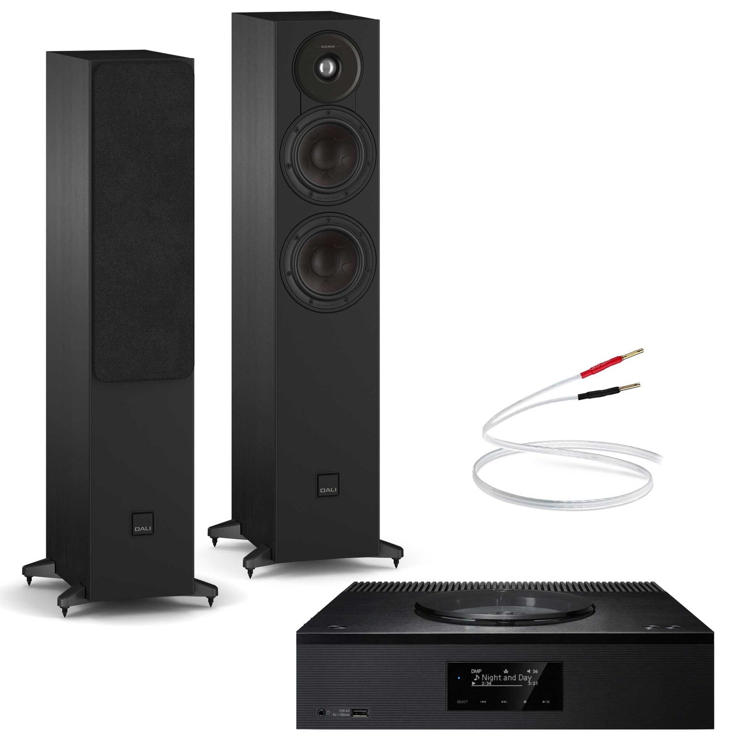 Technics SA-C600 + Dali SONIK 5 + Cables
